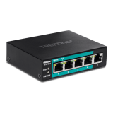 Switch 4 porturi Fast Ethernet Long Range 250m PoE+ 60W, 1 port Fast Ethernet - TRENDnet TE-FP051  