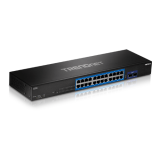 Switch 24 porturi Gigabit, 2 porturi SFP+ 10G - TRENDnet TEG-30262  