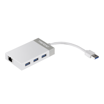 Router Adaptor USB 3.0 la Gigabit, Hub USB - TRENDnet TU3-ETGH3  