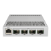 Smart Switch, 1 x Gigabit, 4 x SFP+ 10Gbps - Mikrotik CRS305-1G-4S+IN  