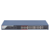 Switch 24 porturi PoE 100Mbps, 2 port uplink Gigabit, SMART Management - HIKVISION DS-3E1326P-EI  