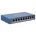 Switch 8 porturi PoE, 1 port uplink RJ45, SMART Management - HIKVISION DS-3E1309P-EI  