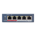 Switch 4 porturi PoE, 1 port uplink RJ45, SMART Management - HIKVISION DS-3E1105P-EI  