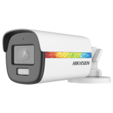 Camera analogica ColorVU - Camera AnalogHD 2MP, lentila 2.8mm, 40 m, Audio - HIKVISION DS-2CE12DF8T-FSLN-2.8mm 