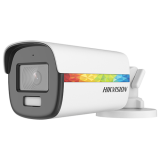 Camera analogica ColorVU - Camera AnalogHD 2MP, lentila 2.8mm, 40 m, Audio - HIKVISION DS-2CE12DF8T-FSLN-2.8mm  