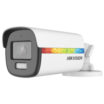 Camera analogica ColorVU - Camera AnalogHD 2MP, lentila 2.8mm, 40 m, Audio - HIKVISION DS-2CE12DF8T-FSLN-2.8mm  