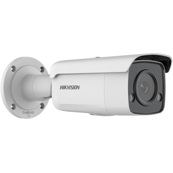 ColorVu - Camera IP 4.0 MP, lentila 4mm, lumina alba 60m, SDcard, VCA - HIKVISION DS-2CD2T47G2-L-4mm  