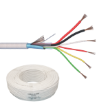 Elan Cablu de alarma 6 fire ecranate + alimentare 2x0.75, cupru integral, 100m 6CUEF+2x0.75 