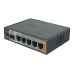 Router hEX S, 5 x Gigabit, 1 xSFP, RouterOS L4 - Mikrotik RB760iGS  