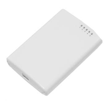 Router PowerBox de exterior, 5 x Fast Ethernet, 4 x PoE, RouterOS L4 - Mikrotik RB750P-PBr2  