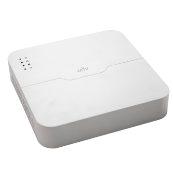 UNIVIEW NVR seria Easy, 4 canale 8MP + 4 porturi Long PoE, H.265 Ultra - UNV NVR301-04LS3-P4 