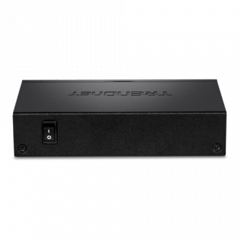 Switch 4 porturi Gigabit Long Range 200m PoE+, 1 port Gigabit - TRENDnet TPE-LG50