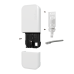 Router wAP ac, 2 x Gigabit, 802.11b/g/n 2.4Ghz, 802.11an/ac 5GHz, alb outdoor, injector PoE - MikroTik RBwAPG-5HacD2HnD  