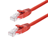 TSY Cable Patch cord Gigabit UTP cat6, LSZH, 1.0m, rosu - ASYTECH Networking TSY-PC-UTP6-1M-R 