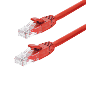 TSY Cable Patch cord Gigabit UTP cat6, LSZH, 1.0m, rosu - ASYTECH Networking TSY-PC-UTP6-1M-R 