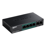 Switch 6 porturi Fast Ethernet PoE+ 60W - TRENDnet TPE-S50  