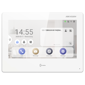 Statie All-in-one TCP/IP Wireless, Touch Screen TFT LCD 7-inch - HIKVISION DS-KH9310-WTE1  