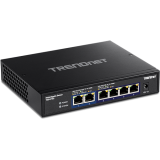 Switch 6 porturi, 4 x 2.5G si 2 x 10G , Fanless - TRENDnet TEG-S762  