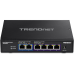 Switch 6 porturi, 4 x 2.5G si 2 x 10G , Fanless - TRENDnet TEG-S762  