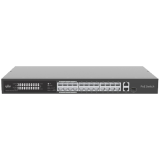 UNIVIEW Switch 24 porturi PoE, 1 port Gigaethernet, 1 port Combo - UNV NSW2020-24T1GT1GC-POE-IN  