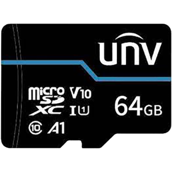 UNIVIEW Card memorie 64GB, BLUE CARD - UNV TF-64G-T-L  