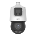 Camera IP UNIVIEW Camera Dual-lens IP, PTZ, 4MP, 25X, IR100m&WL30m, AutoTracking, Audio, Alarm, PoE, IP66 - UNV IPC94144SFW-X25-F40C  