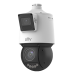 Camera IP UNIVIEW Camera Dual-lens IP, PTZ, 4MP, 25X, IR100m&WL30m, AutoTracking, Audio, Alarm, PoE, IP66 - UNV IPC94144SFW-X25-F40C  