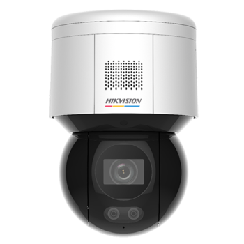 Camera IP Camera ColorVu, IP, PT, 4 MP, lentila 4mm, WL 30m, Audio, Alarma, PoE, IP66 - HIKVISION DS-2DE3A400BW-DE(F1)(T5)  