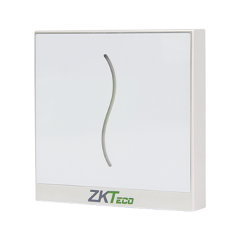 Cititor de proximitate RFID EM125Khz, IP65, alb - ZKTeco GL-ER-PROID20-W-WG-1  