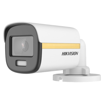 Camera analogica PoC, ColorVU - Camera AnalogHD 3K, lentila 2.8mm, WL 20m, IP67 - HIKVISION DS-2CE10KF3T-E-2.8mm  