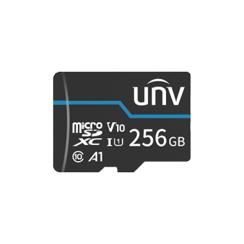 UNIVIEW Card memorie 256GB, BLUE CARD - UNV TF-256G-T-L  