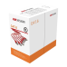 Cablu UTP cat6 0.565mm, cupru integral, cutie 305 metri - HIKVISION DS-1LN6-UU  