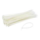 TSY Cable Coliere de plastic 150x3.6 mm, ALB, 100 buc TCP-150-3.6-W 