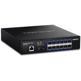 Switch 12 porturi SFP+ 1/10G, 1 x consola RJ45, management, 1U - TRENDnet TL2-F7120  