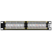 Patch Panel 12 porturi RJ45 UTP 10, Cat6 - TRENDnet TC-P12C6  