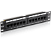 Patch Panel 12 porturi RJ45 UTP 10, Cat6 - TRENDnet TC-P12C6  