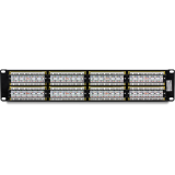 Accesoriu rack Patch Panel 48 porturi RJ45 UTP, Cat6 - TRENDnet TC-P48C6 