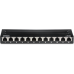 Patch Panel Wall Mount, 12 porturi RJ45 UTP, Cat6a, Ecranat, 0.5U - TRENDnet TC-P12C6AS  