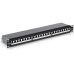 Patch Panel 24 porturi RJ45, Cat6a, Ecranat, 1U - TRENDnet TC-P24C6AS Patch Panel 24 porturi RJ45, Cat6a, Ecranat, 1U - TRENDnet TC-P24C6AS
