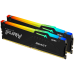 Memorie Kingston 32GB DDR5-5600MT/S CL36 DIMM/EXPO (KIT OF 2) FURY BEAST RGB KF556C36BBEAK2-32