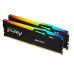Memorie Kingston 64GB DDR5-5600MT/S CL40 DIMM/(KIT OF 2) FURY BEAST RGB KF556C40BBAK2-64