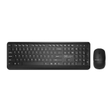 Kit TASTATURA si Mouse DELUX, KA190+M320GX, wireless, 104 taste format standard, mouse , 3/1 butoane, negru, KA190G (timbru verde 0.8 lei) 