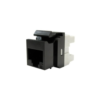 Molex Premise Networks Conector Keystone, 1xRJ45 UTP cat.6 PowerCat, negru - Molex KSJ-00033-04 