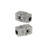 Molex Tool-less shielded C6 Keystone Module 1xRJ45 (WE8W), STP 360DEG, 568A/B