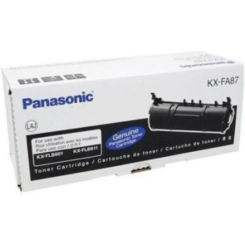 Cartus Toner Panasonic KX-FA87E Black 2500 Pagini for KX-FLB803, 813, 853
