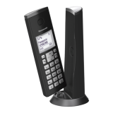 Panasonic Telefon DECT, alb, 1.5 LCD, 40 Polyphonic Ringer Melodies, Nuisance Call Block (Up to 30 entries), Do Not Disturb Mode, KX-TGK210FXB (timbru verde 0.8 lei) 