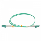 Cablu Emtex Patchcord FO LC/PC-LC/PC, MM OM3 50/125, manta LSZH 2.0mm, duplex 1m, LC-LC-MM3/DX-1 (timbru verde 0.08 lei) 