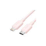 Cablu alimentare si date Vention, USB-C (T) la Lightning (T), 1m, 480 Mbps, 3A, PVC, roz, Cablu alimentare si date Vention, USB-C (T) la Lightning (T), 1m, 480 Mbps, 3A, PVC, roz,