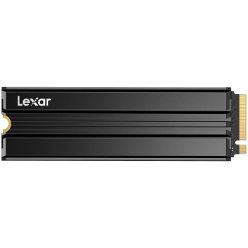 Lexar 4TB High Speed PCIe Gen 4X4 M.2 NVMe, up to 7400 MB/s read and 6500 MB/s write with Heatsink, EAN: 843367131518 LNM790X004T-RN9NG 