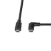 Cablu Lindy USB C, 90, 10Gbps, 1m negru  